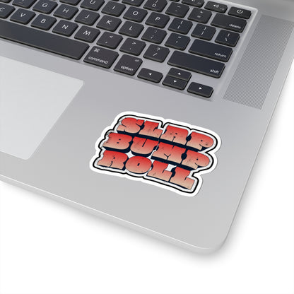 Slap Bump Roll Retro Bubble BJJ Sticker
