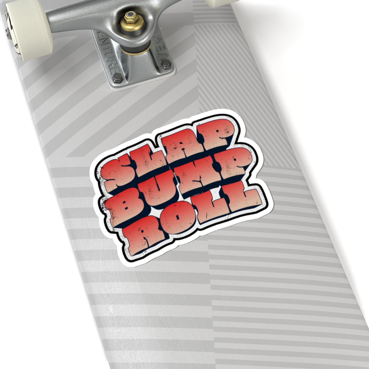 Slap Bump Roll Retro Bubble BJJ Sticker