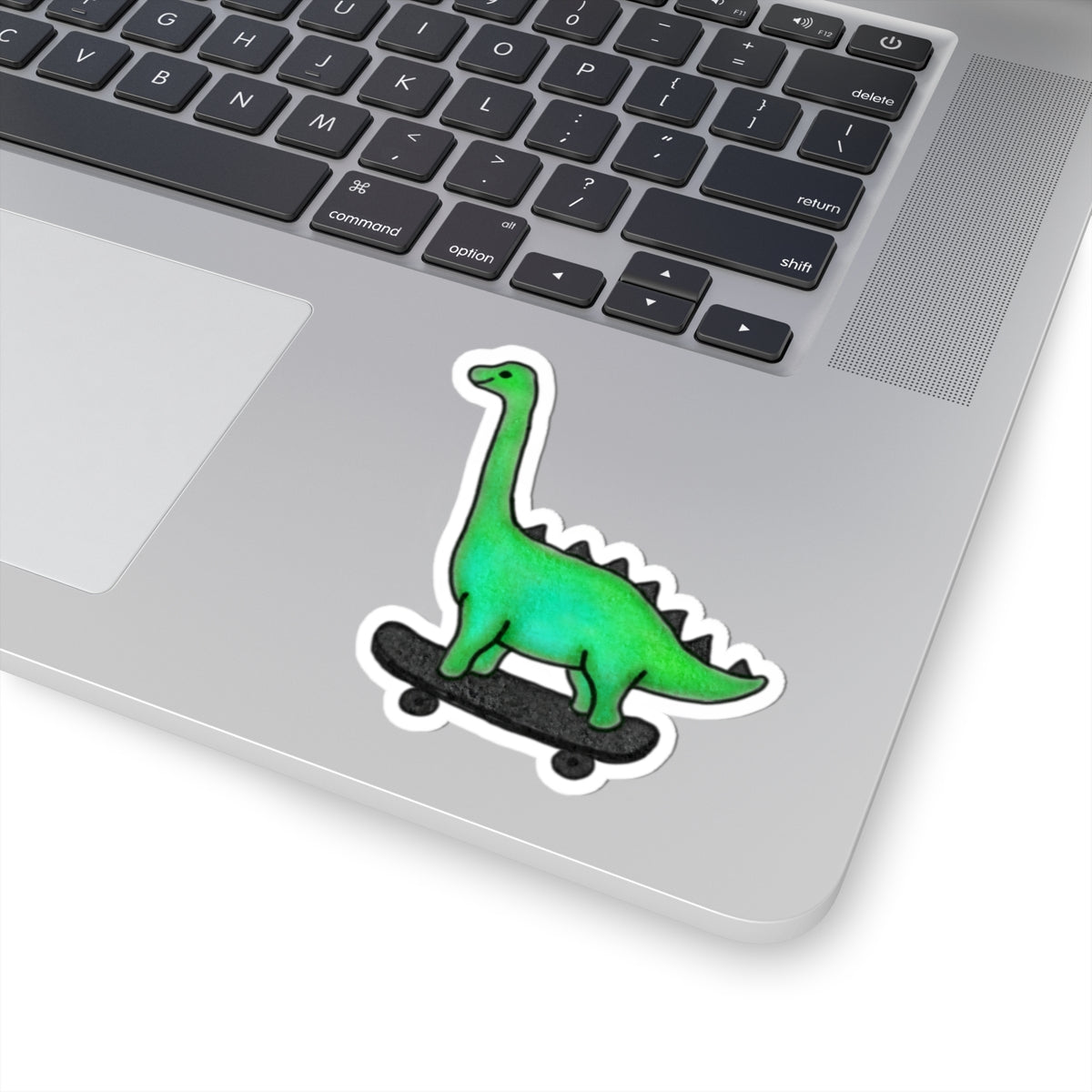 Cute Dinosaur Skateboard Sticker — Kiss-Cut Skateboard Dino Decal