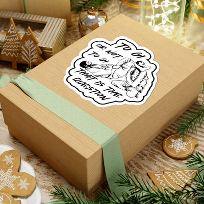 BJJ 'To Gi or Not to Gi' Kiss-Cut Sticker