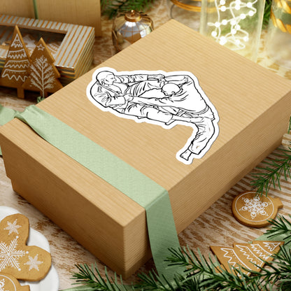 Brazilian Jiu-Jitsu Grappling Sticker