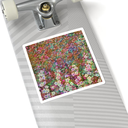 Floral Confetti Sticker