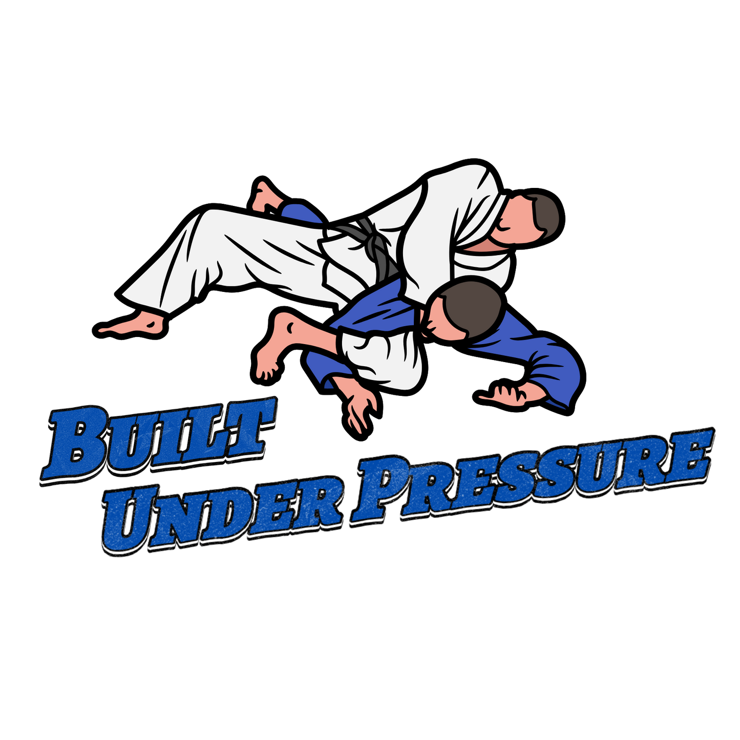 'Built Under Pressure' Jiu-Jitsu Sticker