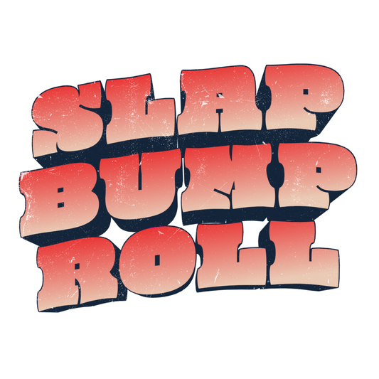 Slap Bump Roll Retro Bubble BJJ Sticker