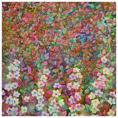 Floral Confetti Sticker